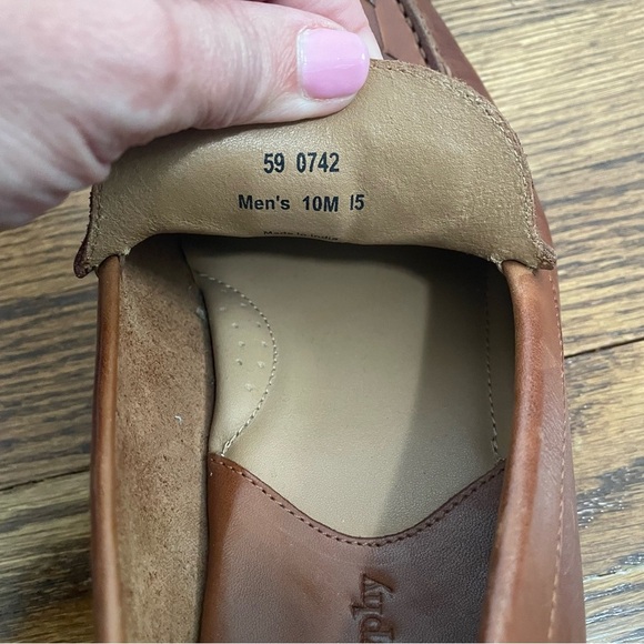 Johnston & Murphy Men's Dress Loafer Chestnut Brown Size 10M - Picture 9 of 10